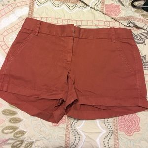 Jcrew 4" chino short rose pink